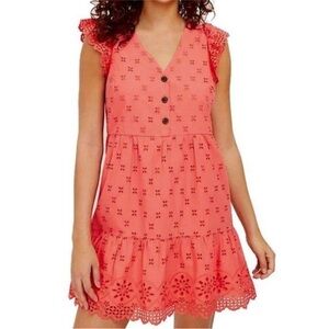 Loft eyelet dress